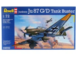 Revell Junkers Ju 87 G/D Tank Buster in 1:72 bouwpakket