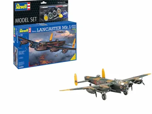 Revell Lancaster Mk.I-III in 1/72 bouwpakket – RV-64300