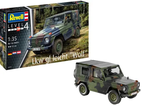 Revell Lkw gl leicht Wolf in 1:35 bouwpakket