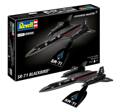 Revell Lockheed SR-71 Blackbird easy-click-systeem – RV-03652
