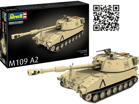 Revell M109 A2 in 1/72 – RV-03361