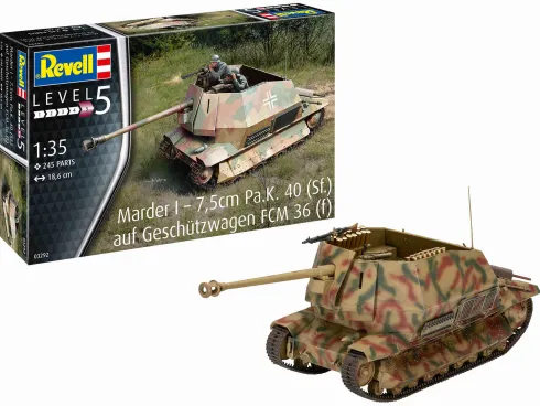 Revell Marder I on FCM 36 base in 1:35 bouwpakket