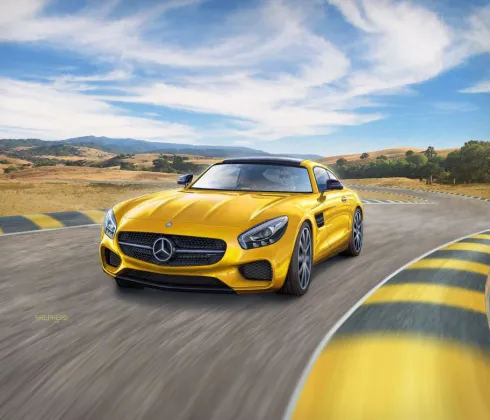 Revell Mercedes-AMG GT in 1:24 bouwpakket met lijm en verf