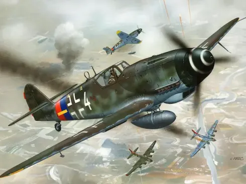 Revell Messerschmitt Bf 109 G-10 in 1/72 bouwpakket – RV-04160