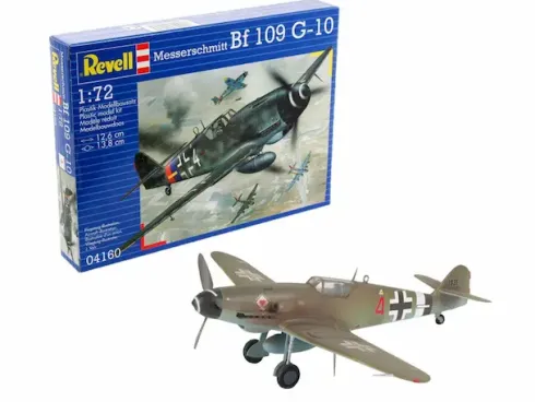 Revell Messerschmitt Bf 109 G-10 in 1/72 bouwpakket – RV-04160