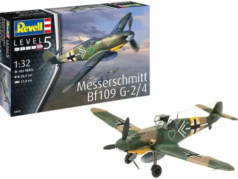 Revell Messerschmitt Bf109 G-2/4 in 1/32 bouwpakket – RV-03829