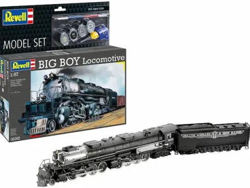 RevellModel Set Big Boy Locomotive in 1/87 bouwpakket – RV-62165