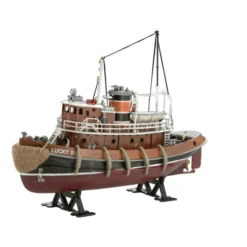 Revell Model Set Harbour Tug Boat in 1:108 bouwpakket met lijm en verf