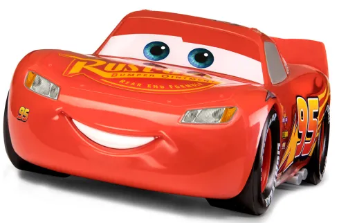 Revell Model Set Lightning McQueen in 1:24 bouwpakket met lijm en verf