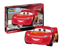 Revell Model Set Lightning McQueen in 1:24 bouwpakket met lijm en verf