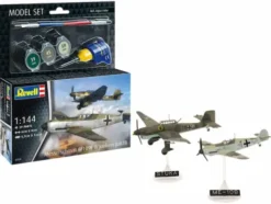Revell Modelset Messerschmitt Bf109E Ju87B Stuka in 1/144 bouwpakket – RV-63770