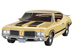 Revell Model Set 1971 Oldsmobile 442 Coupe in 1:24 bouwpakket met lijm en verf