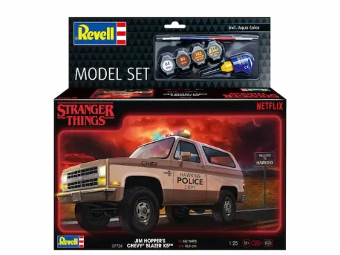 Revell Modelset Stranger Things Chevrolet K5 Blazer in 1/25 bouwpakket – RV-67724