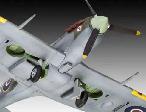 Revell Model Set Supermarine Spitfire Mk.Vb 1:72 bouwpakket met lijm en verf