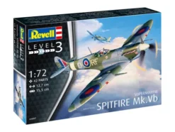 Revell Model Set Supermarine Spitfire Mk.Vb 1:72 bouwpakket met lijm en verf