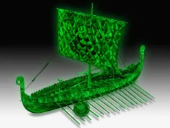 Revell Model Set Viking Ghost Ship in 1:50 bouwpakket met lijm en verf