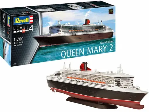Revell Ocean Liner Queen Mary 2 in 1/700 – RV-05231