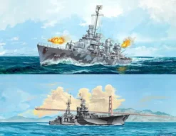 RevellPacific Warriors USS Fletcher & USS Indianapolis in 1/700 bouwpakket – RV-05644
