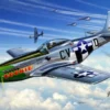 Revell P-51D Mustang in 1:72 bouwpakket met lijm en verf
