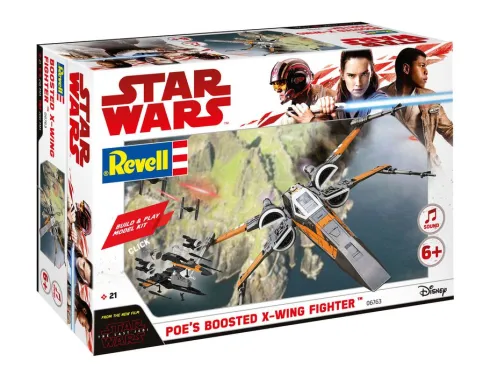 Revell Poe-s Boosted X-Wing Fighter in 1:78 bouwpakket