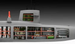 Revell S.S.B. Abraham Lincoln met interieur in 1/253 bouwpakket – RV-05185