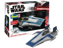 Revell Star Wars Resistance A-wing Fighter blue 1:44 bouwpakket easy click systeem