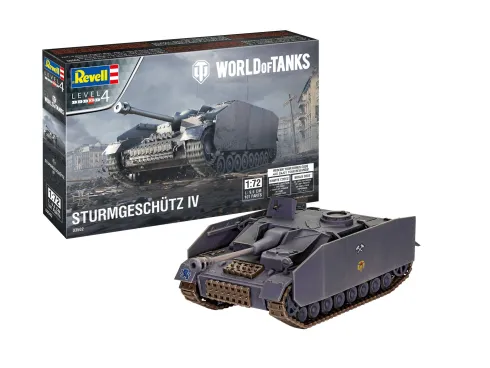 Revell Sturmgeschutz IV “World of Tanks” in 1:72 bouwpakket
