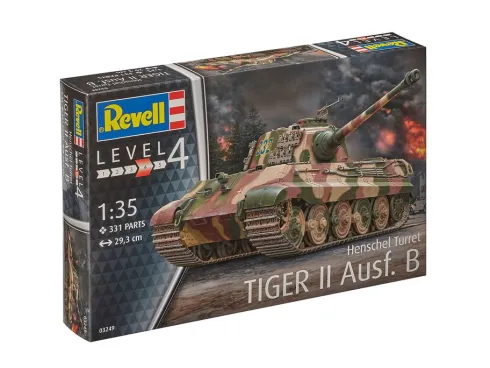 Revell TigerII Ausf.B – Henschel Turret in 1:35 bouwpakket
