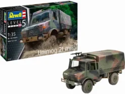 Revell Unimog 2T milgl in 1:35 bouwpakket