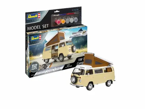 Revell VW T2 Camper easy-click-systeem in 1/24 bouwpakket – RV-67676