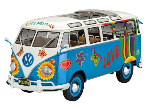 Revell VW T1 Samba Bus Flower Power in 1:24 bouwpakket (Sale!)