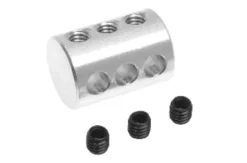 Revtec – Aluminium adapter voor 3 stangen – 3mm – 1 st