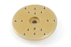 Revtec – Precisie aluminium servo-arm – 7075 T-6 Alu. – Rond 28mm – 23T JR – 1 st