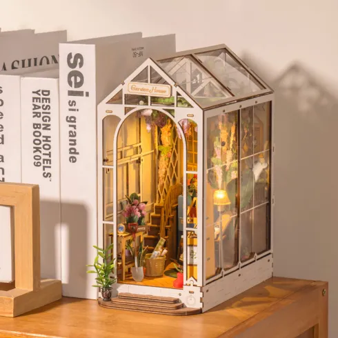 Rolife Holiday Garden House DIY minatuur bouwpakket