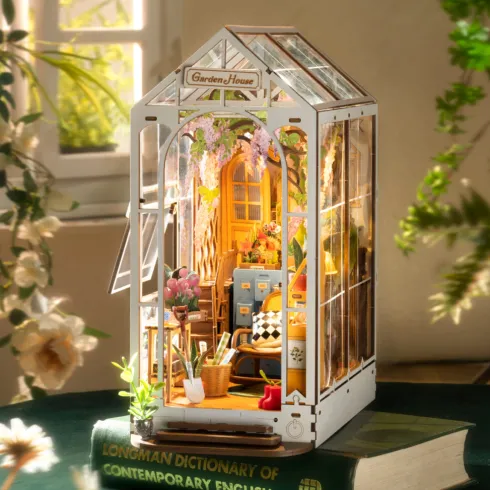 Rolife Holiday Garden House DIY minatuur bouwpakket