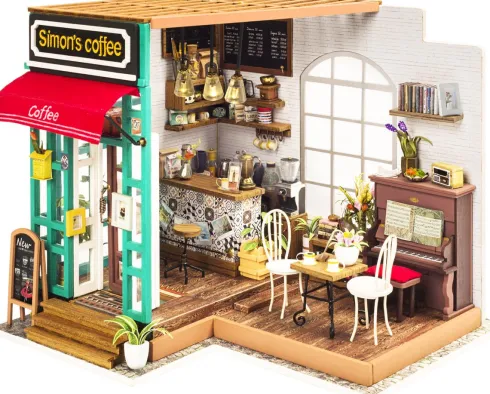 Rolife Simon’s Koffie Miniatuur Bouwpakket