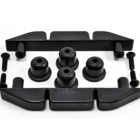 RPM Body Skid Plaits 1/5 1/6 1/8 1/101/12- Black RPM70592