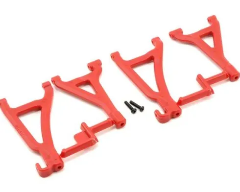 RPM 1/16 E-Revo Front Upper & Lower A-arms – Red RPM80699