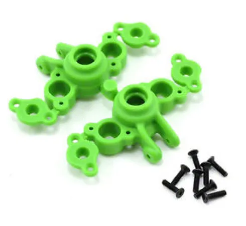 RPM 1/16 E-Revo & Slash Axle Carriers – Green RPM73164