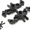 RPM 1/16 E-Revo & Slash Axle Carriers – Black RPM73162