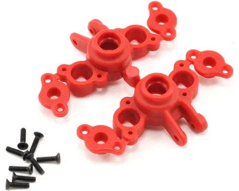 RPM 1/16 E-Revo & Slash Axle Carriers – Red RPM73169