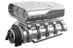 RPM Mock Intake & Blower Set – Chrome RPM73413