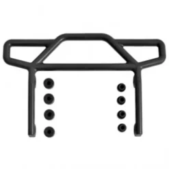 RPM Rear Bumper for the Traxxas Rustler 2wd – Black RPM70812