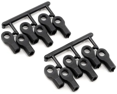 RPM Rod Ends Short for Traxxas 1/10 – Black RPM80472