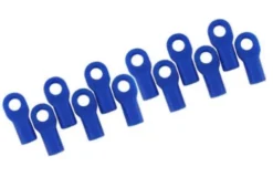 RPM Rod Ends Short for Traxxas 1/10 – Blue RPM80475