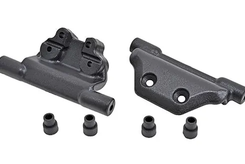 RPM 1/10 Rustler 4X4 Wheelie Bar Mount – Black RPM80962