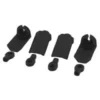 RPM Shock Shaft Guards for Traxxas 1/10 – Black RPM80402