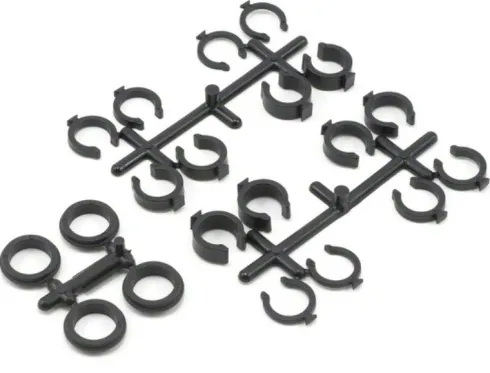RPM Spring Clips Traxxas 1/10 – Black RPM70322