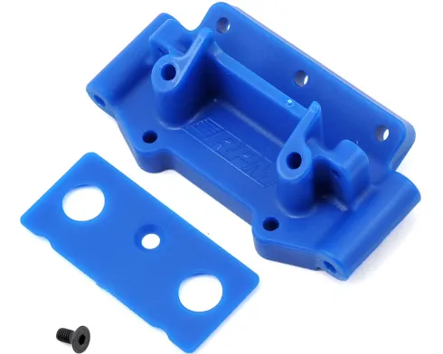 RPM Stampede & Rustler & Bandit Front Bulkhead – Blue RPM73755