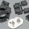 RPM Stampede & Rustler & Bandit & Slash Hybrid Gearbox Housing – Black RPM73612